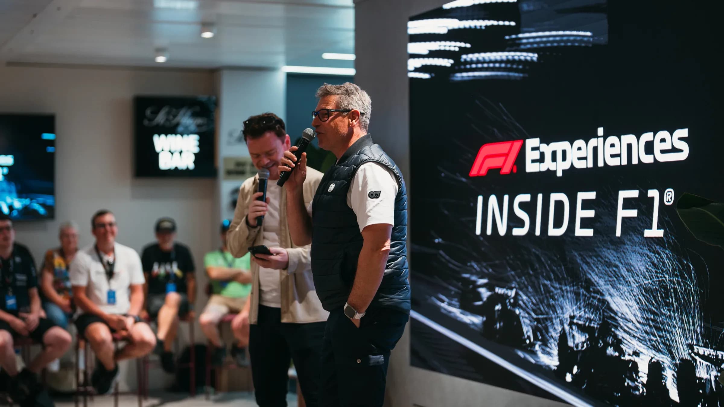 An Inside F1 session for hospitality guests