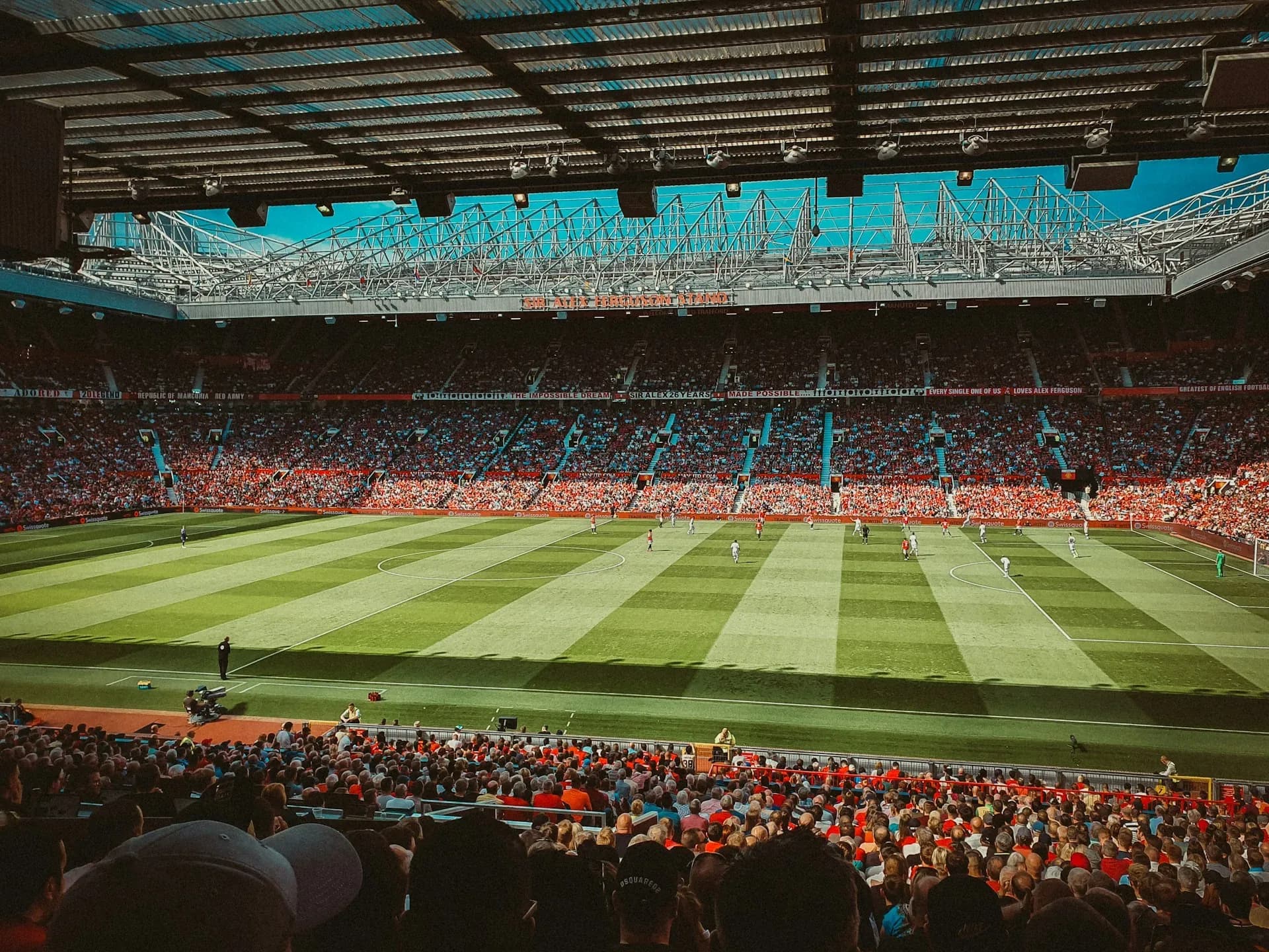 A full Old Trafford on match day